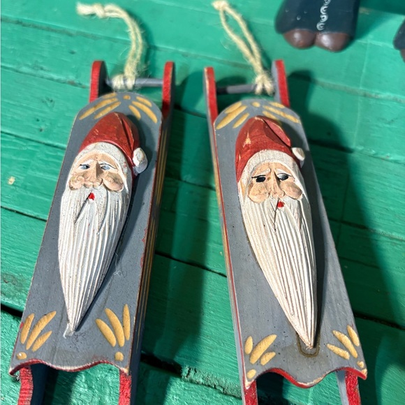 Multiple Holiday Santa Ornament Collection - Terra cotta, Dough, Tedin - Picture 7 of 15